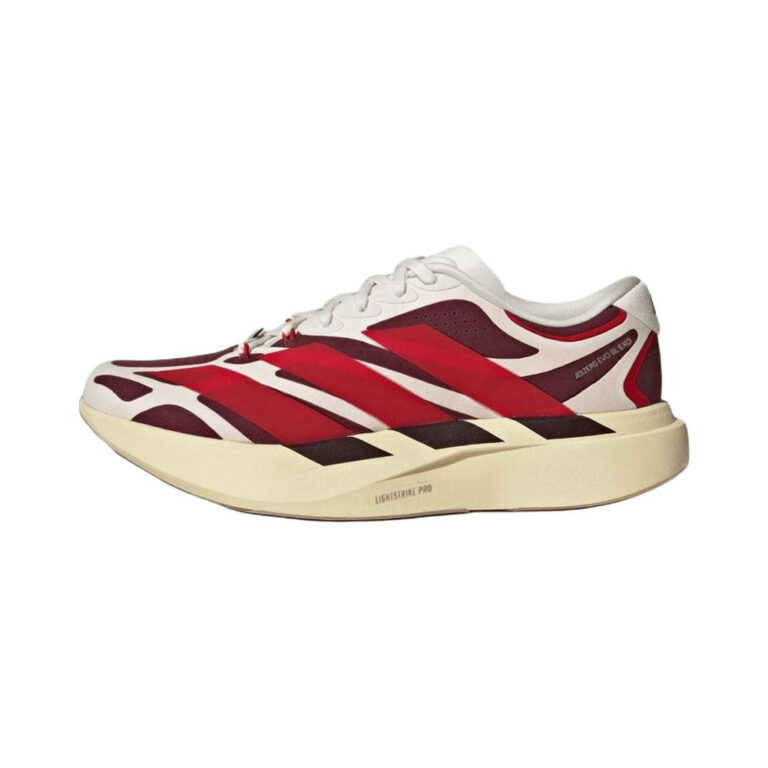 Adidas Adizero Evo SL EXO Suede 'White Better Scarlet' Мужские