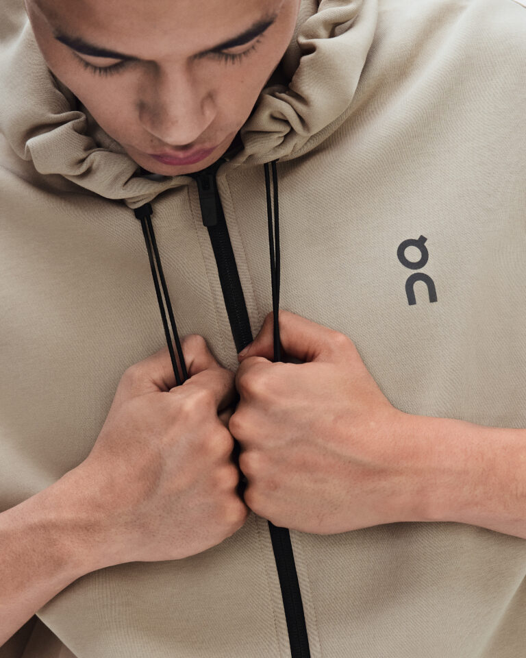 Худи On Focus Tech Zip Hoodie «Desert» Мужская