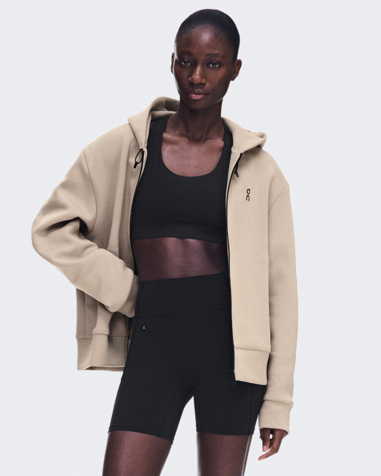 Худи On Focus Tech Zip Hoodie «Desert» Женская