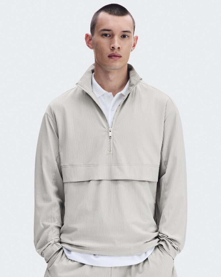 Худи On Courtside 1/2 Zip Eaze «Brume» Мужская