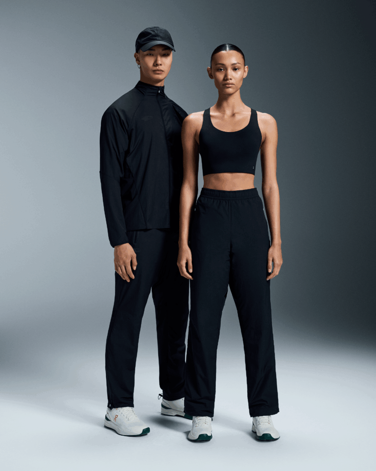 Брюки On Track Pants Beams «Black» Унисекс