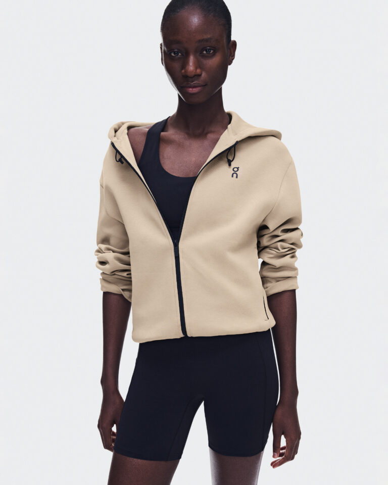 Худи On Focus Tech Zip Hoodie «Desert» Женская