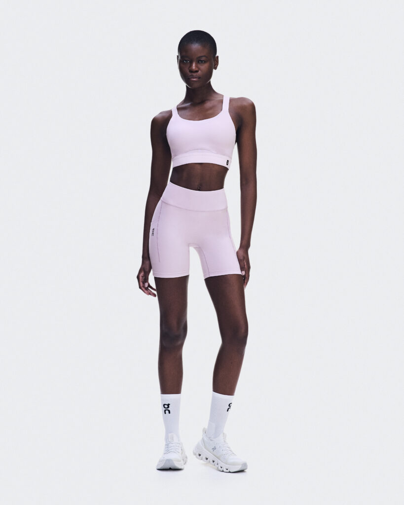 Тайтсы On Performance Tights Short «Foxglove» Женская
