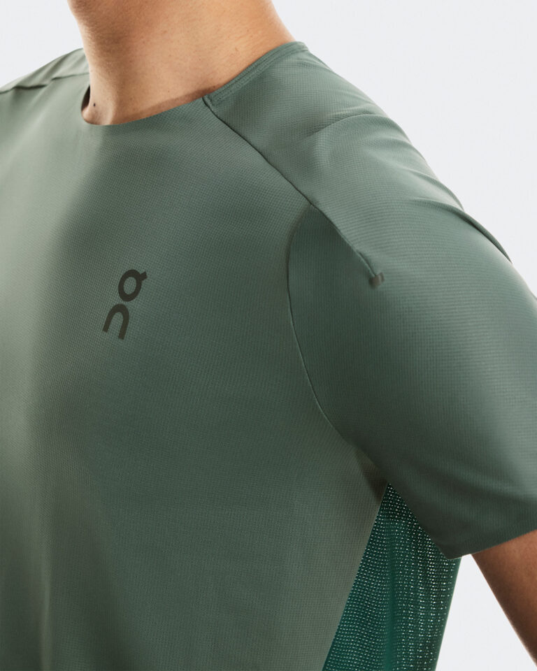 Футболка On Performance-T «Olive Spirulina» Мужская