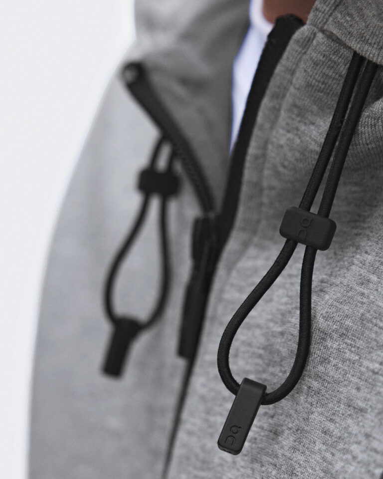 Худи On Focus Tech Zip Hoodie «Basalt» Мужская