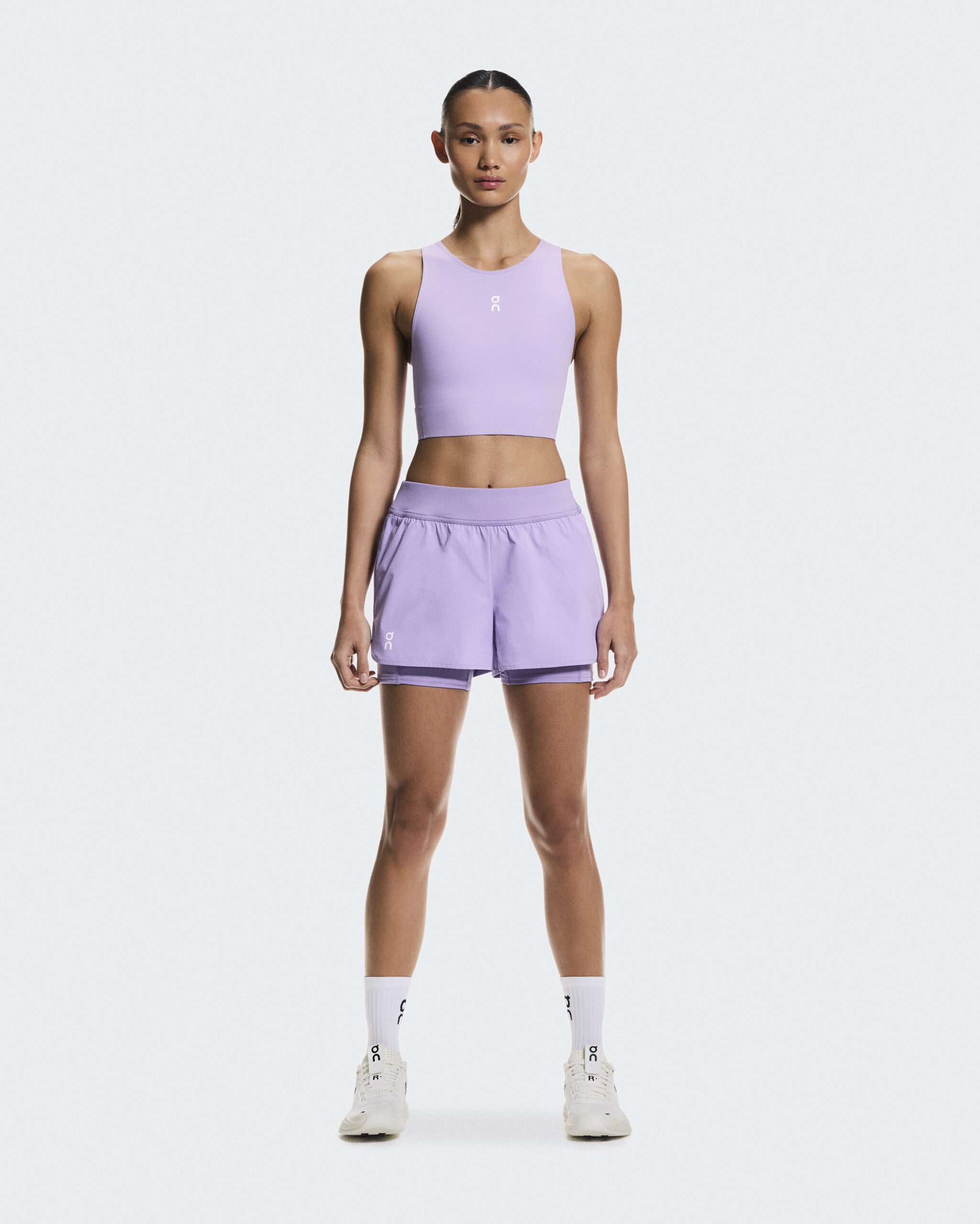 Шорты On 3" Court Shorts 2-in-1 «Bloom» Женская