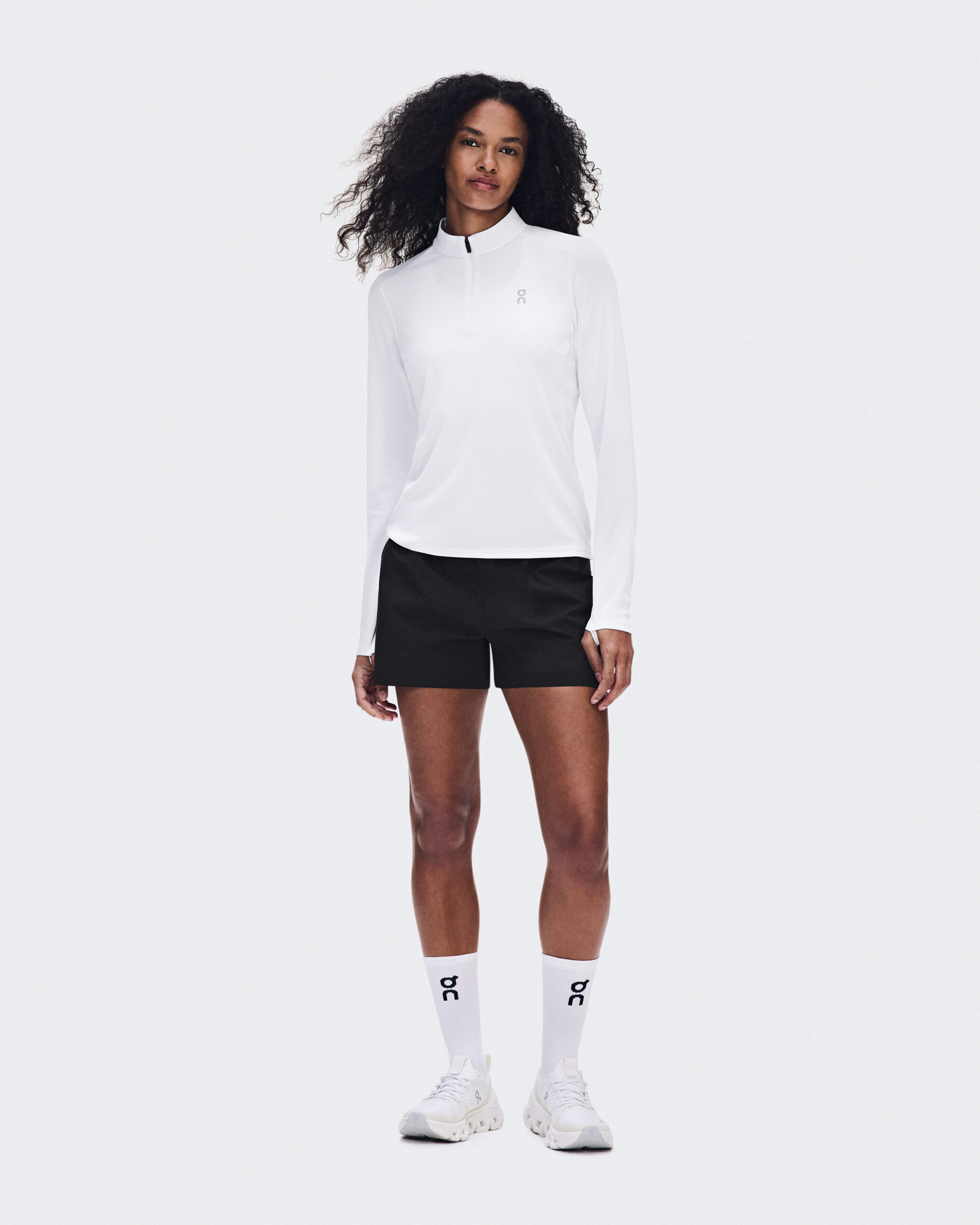 Куртка On Core 1/4 Zip «White» Женская