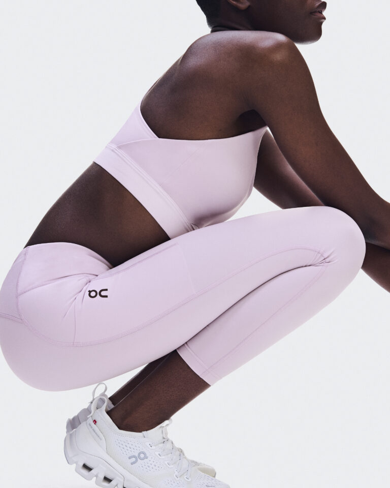 Тайтсы On Performance Tights 7/8 «Foxglove» Женская