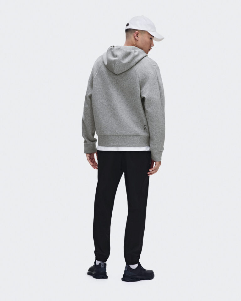 Худи On Focus Tech Zip Hoodie «Basalt» Мужская