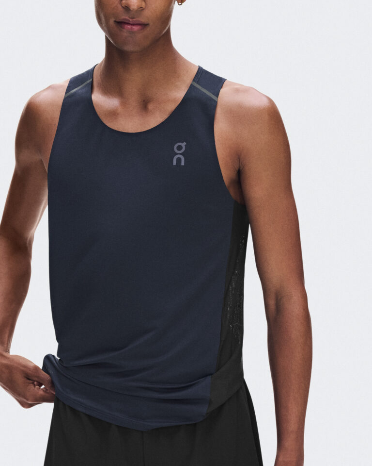 Футболка On Performance Tank «Navy Black» Мужская