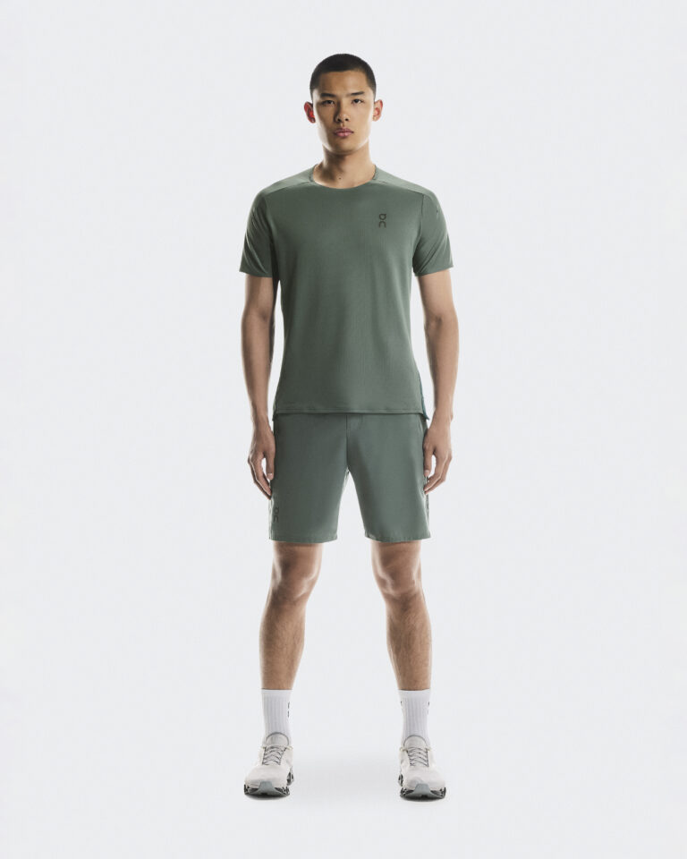 Футболка On Performance-T «Olive Spirulina» Мужская