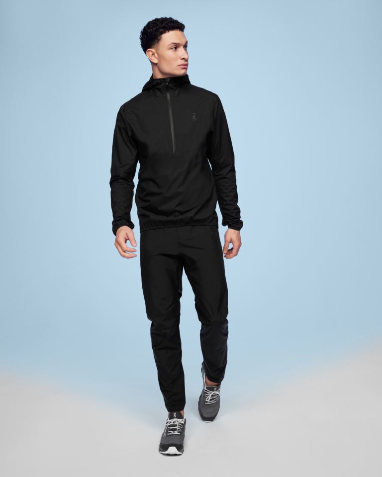 Куртка On Waterproof Anorak «Black» Мужская