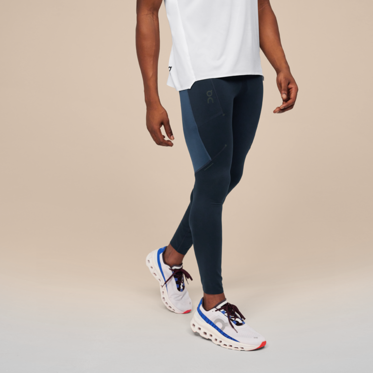 Тайтсы On Performance Tights «Navy Denim» Мужская