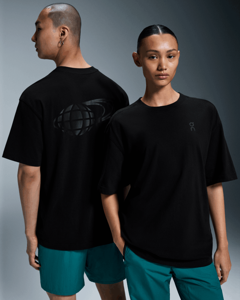 Футболка On Relaxed-T Beams «Black» Унисекс