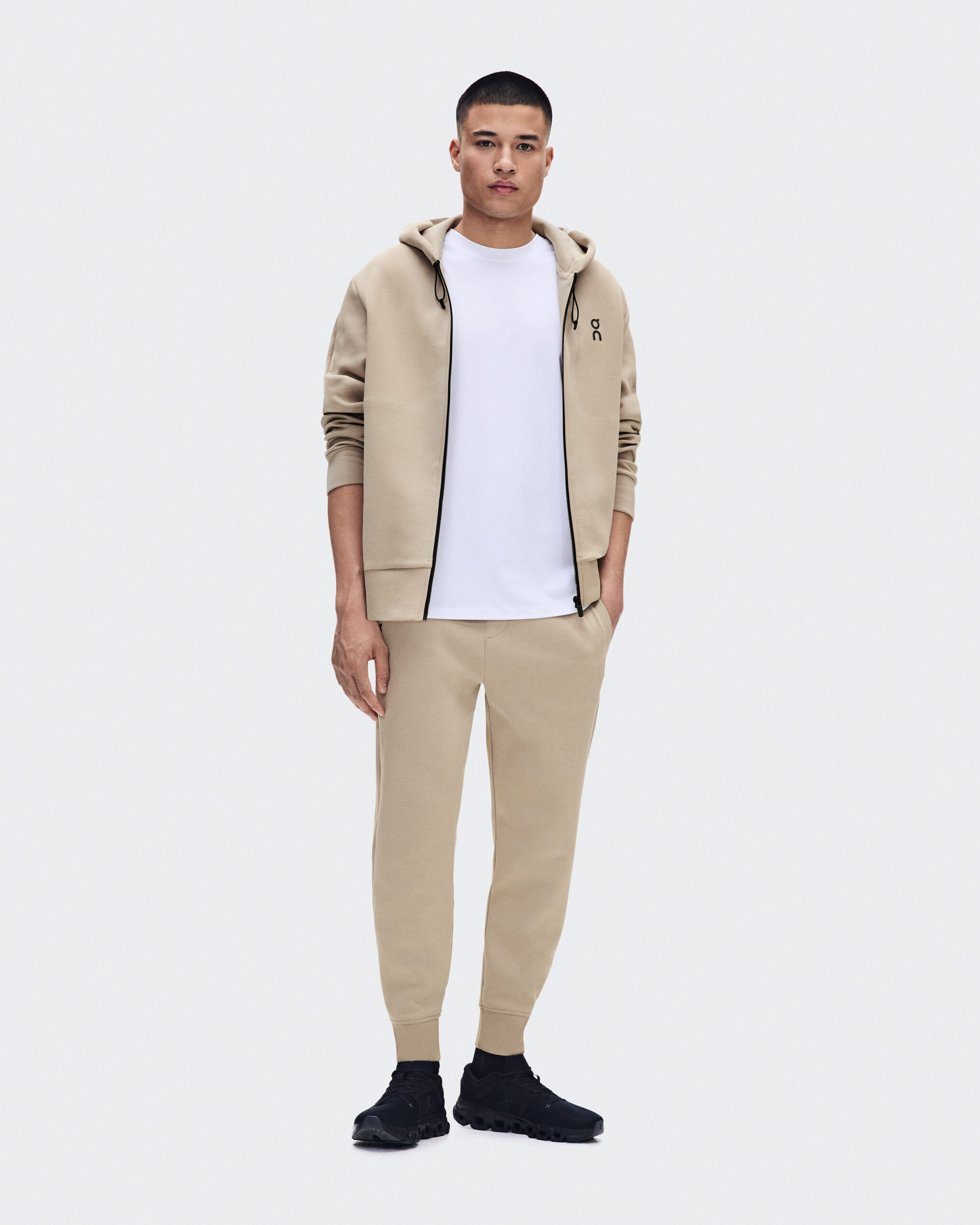 Худи On Focus Tech Zip Hoodie «Desert» Мужская