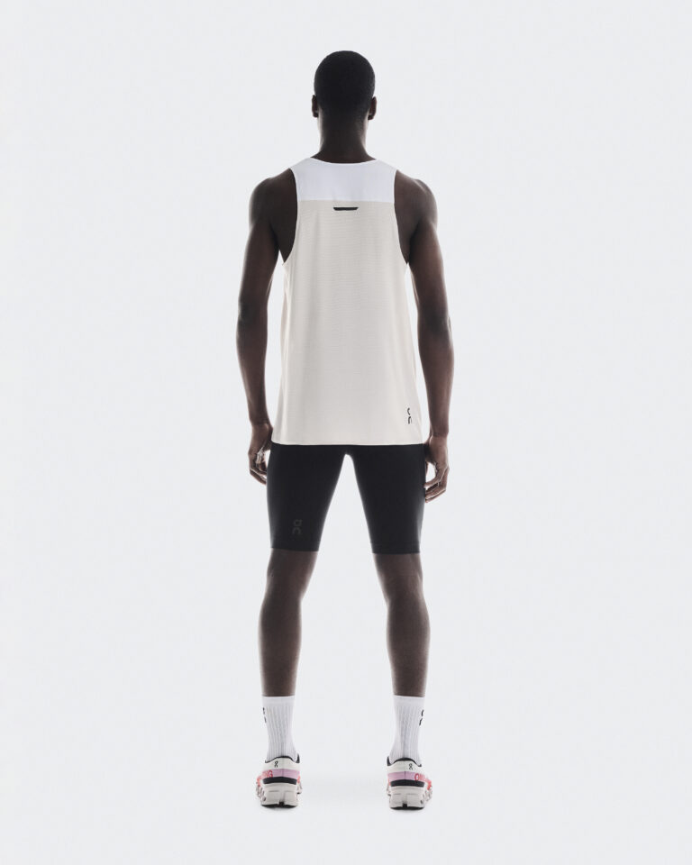Футболка On Performance Tank «White Silver» Мужская