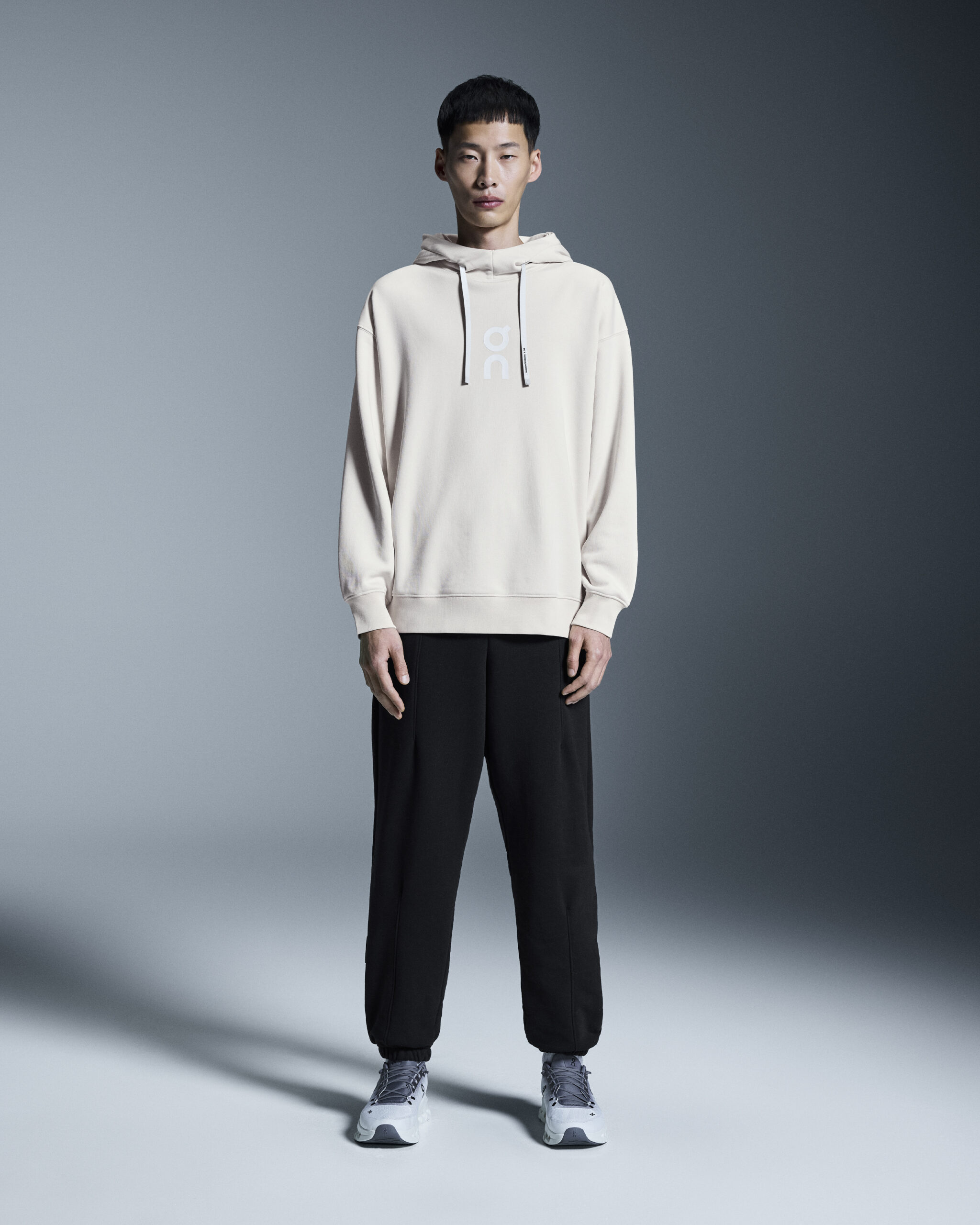 Худи On Club Hoodie «Silver» Мужская
