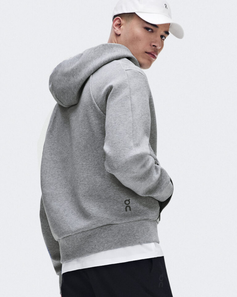 Худи On Focus Tech Zip Hoodie «Basalt» Мужская