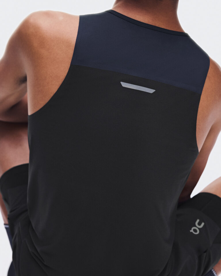 Футболка On Performance Tank «Navy Black» Мужская