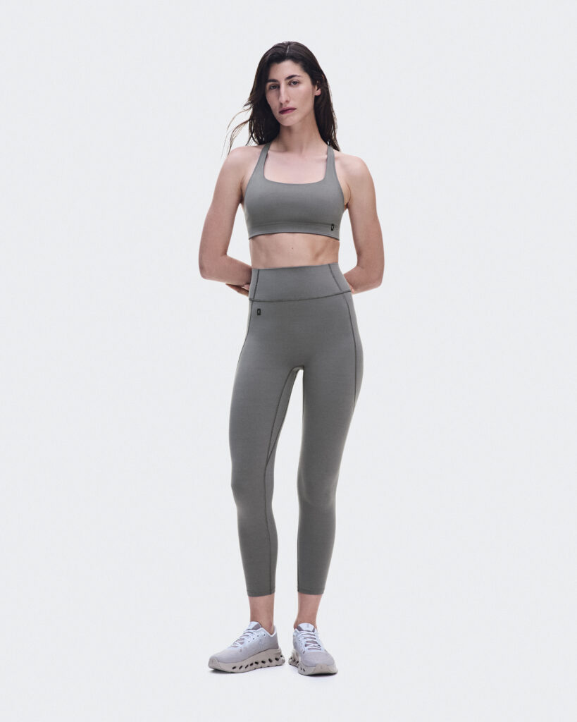 Тайтсы On Studio Leggings 7/8 «Ember» Женская