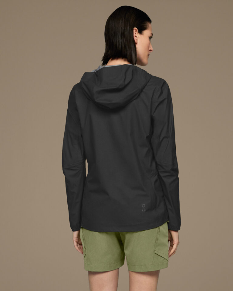 Куртка On Waterproof Anorak «Black» Женская