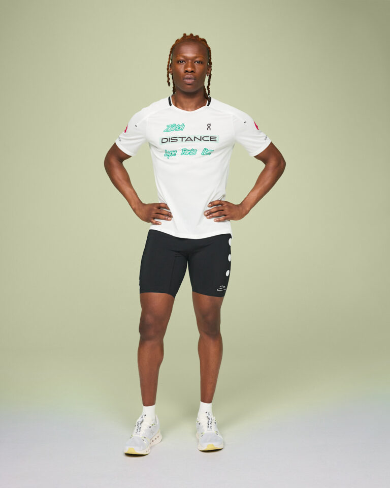Футболка On Performance-T Light Distance «Mint White» Унисекс