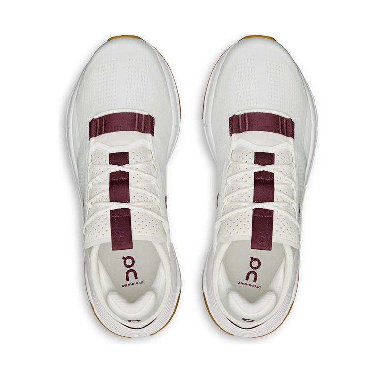 On Cloudnova 2 'Ivory Maroon' Мужские
