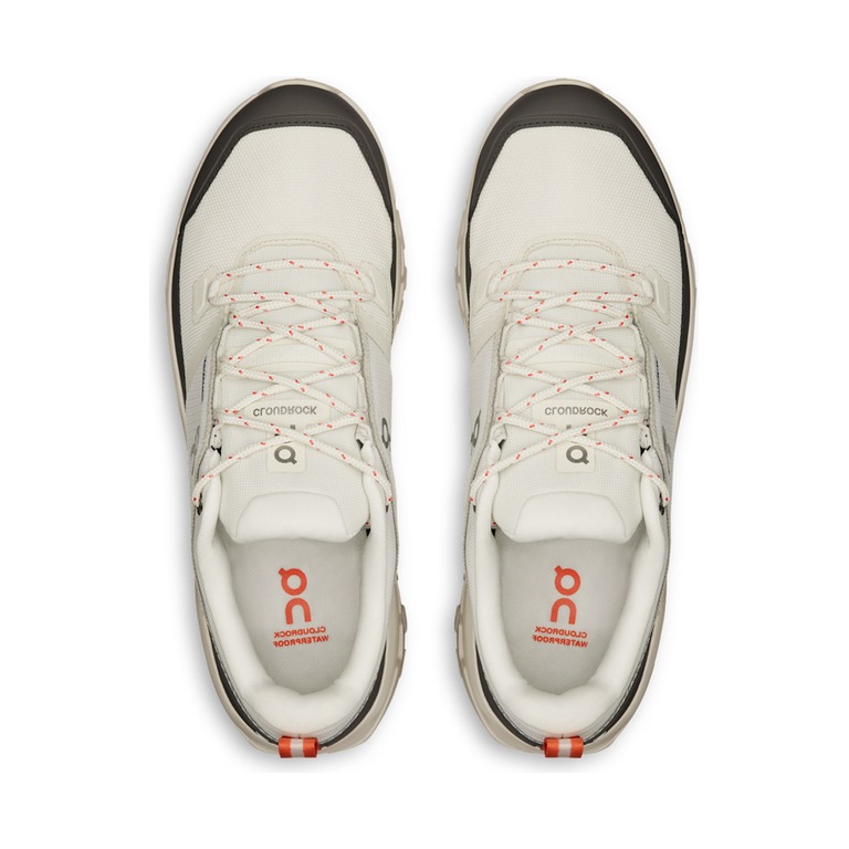 On Cloudrock Low Waterproof 'Ivory Ivory' Мужские