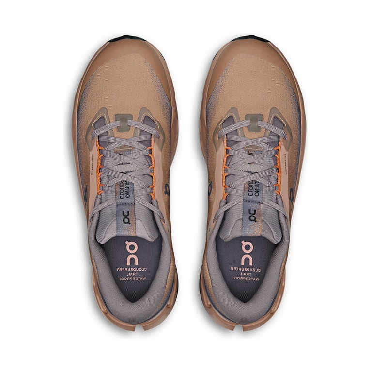 On Cloudsurfer Trail 2 Waterproof 'Portobello Pebble' Мужские