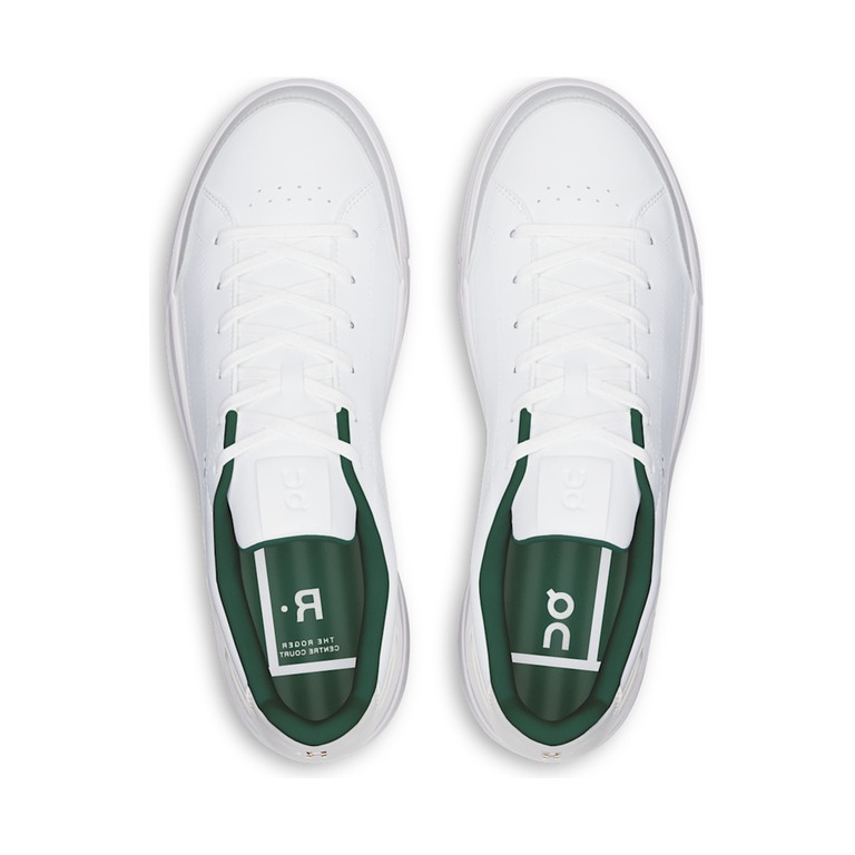 On THE ROGER Centre Court 'White Evergreen' Мужские
