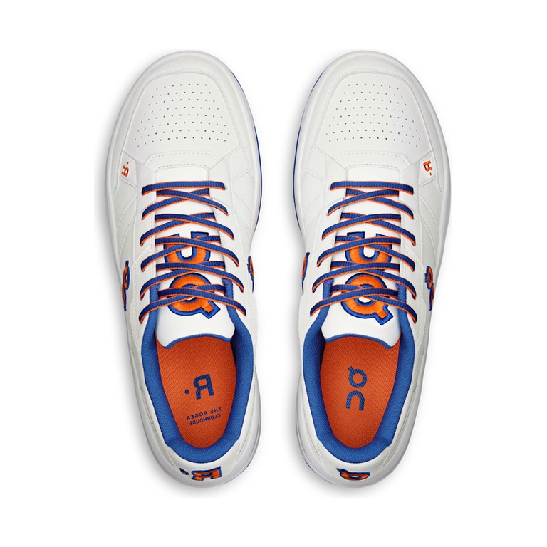On THE ROGER Clubhouse Varsity 'White Indigo' Мужские