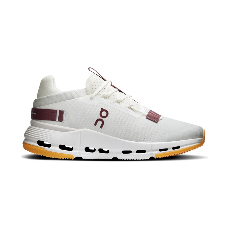 On Cloudnova 2 'Ivory Maroon' Женские