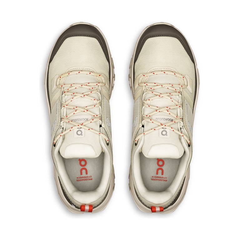 On Cloudrock Low Waterproof 'Ivory Ivory' Женские