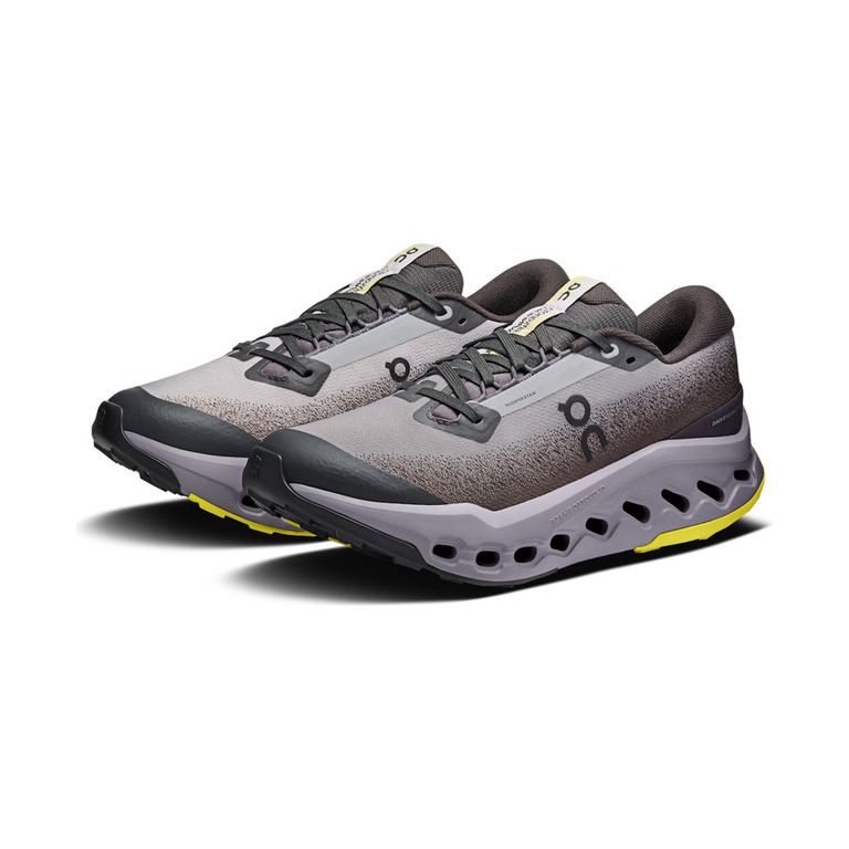 On Cloudsurfer Trail 2 Waterproof 'Black Lilac' Женские