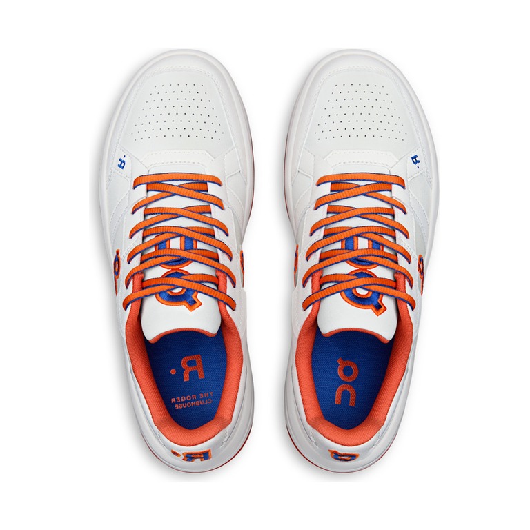 On THE ROGER Clubhouse Varsity 'White Flame' Женские