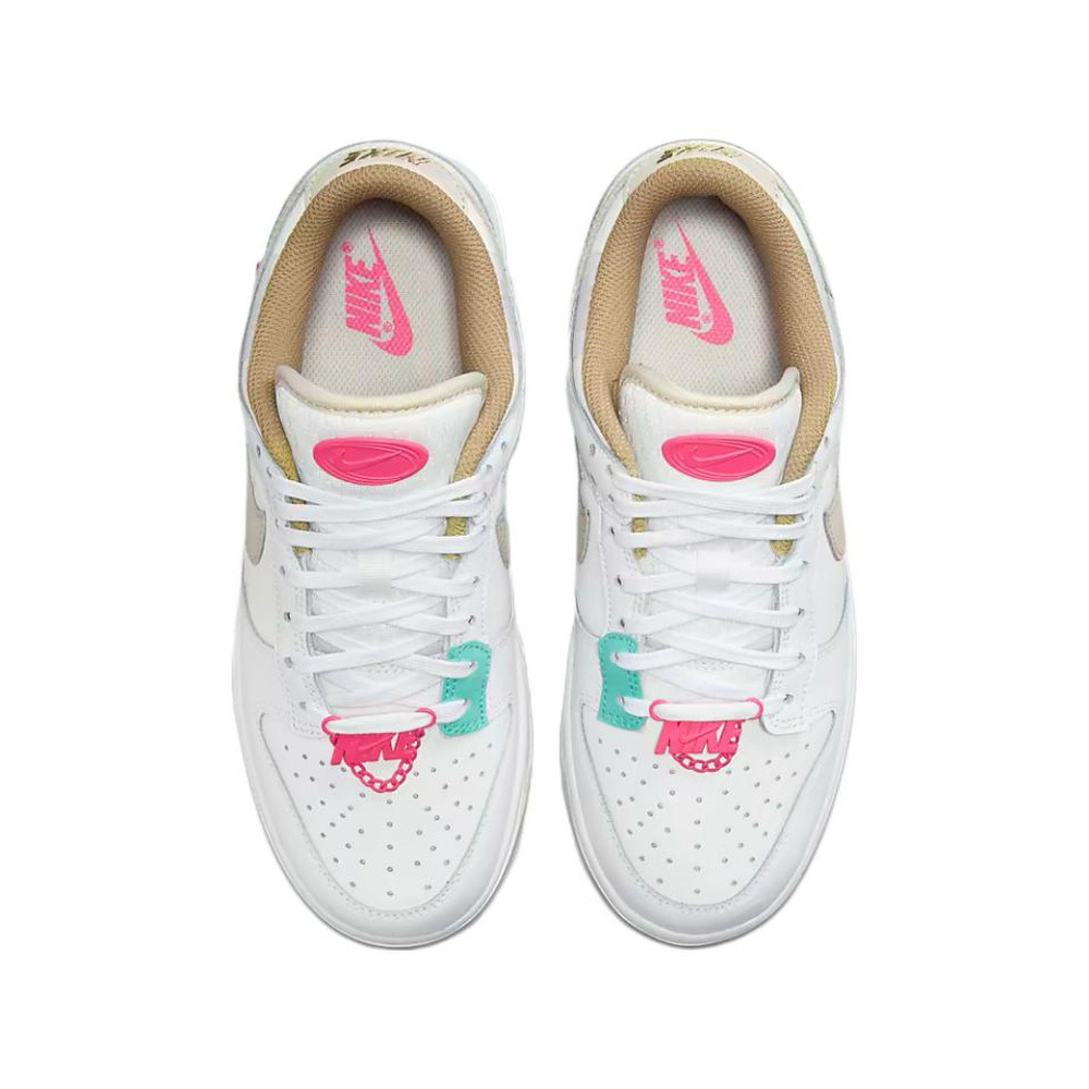 Nike Dunk 'White / Black / Wolf Grey' Женские