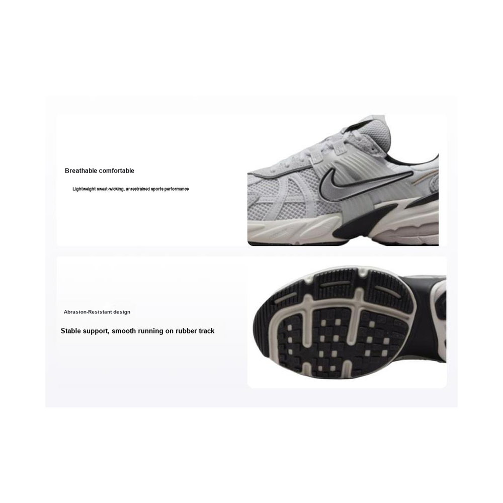 Nike V2k Run 'White / Vast Grey / Anthracite / Metallic Silver' Женские
