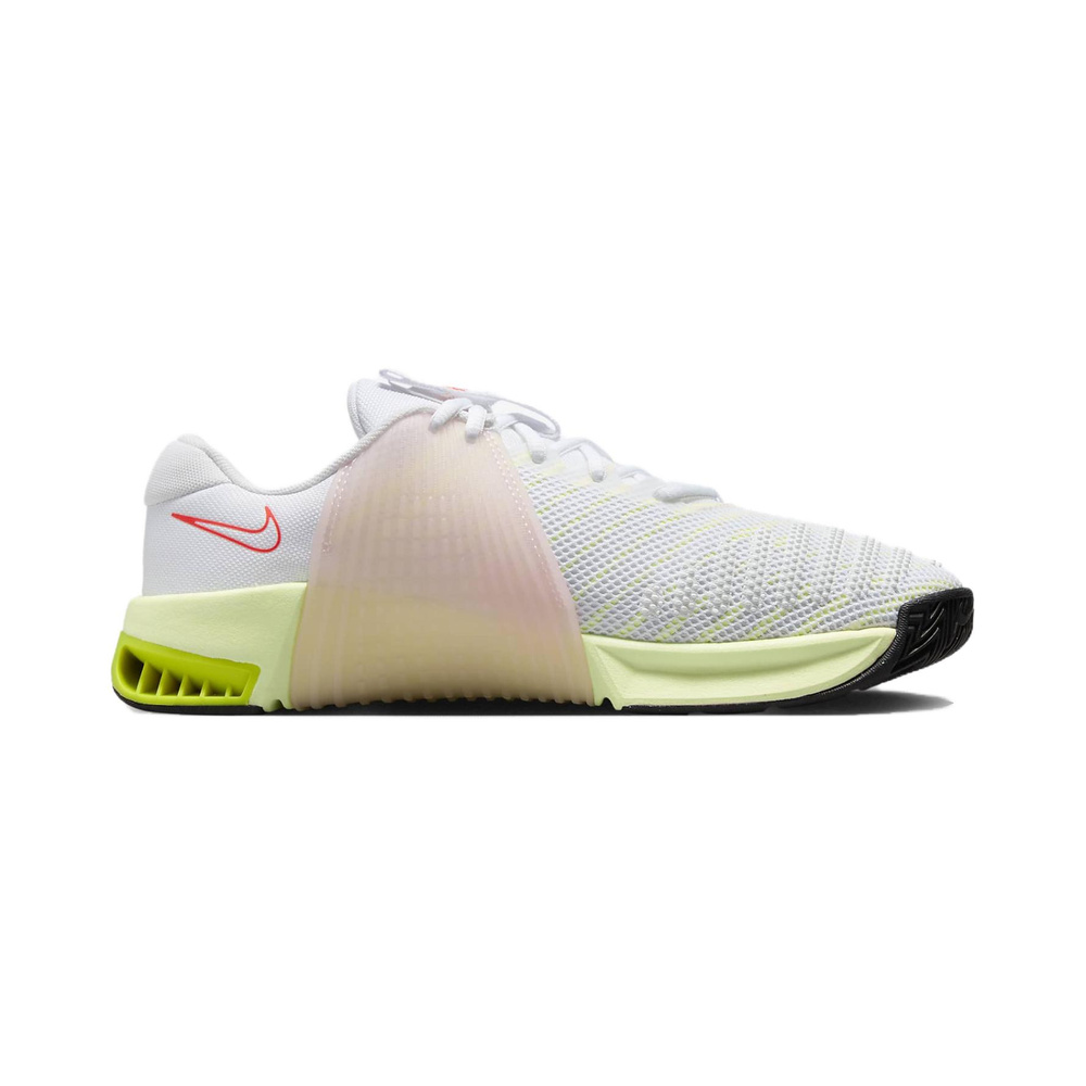 Nike Metcon 9 'White / Volt / Barely Volt / Bright Crimson' Женские