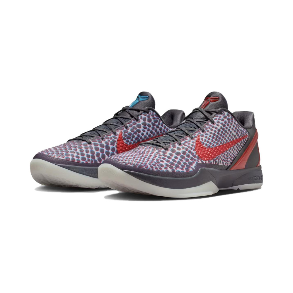 Nike Zoom Kobe 6 'Bright Crimson / Smoke Grey / Black' Мужские