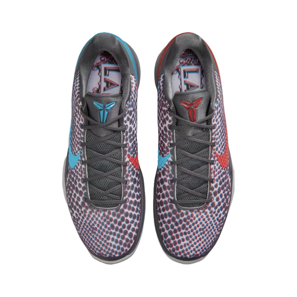 Nike Zoom Kobe 6 'Bright Crimson / Smoke Grey / Black' Мужские