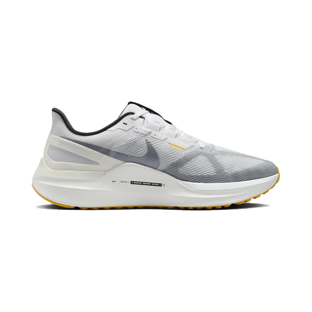 Nike Zoom Structure 25 'Black / White / Smoke Grey / Total Orange' Мужские