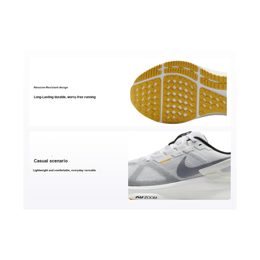 Nike Zoom Structure 25 'Black / White / Smoke Grey / Total Orange' Мужские