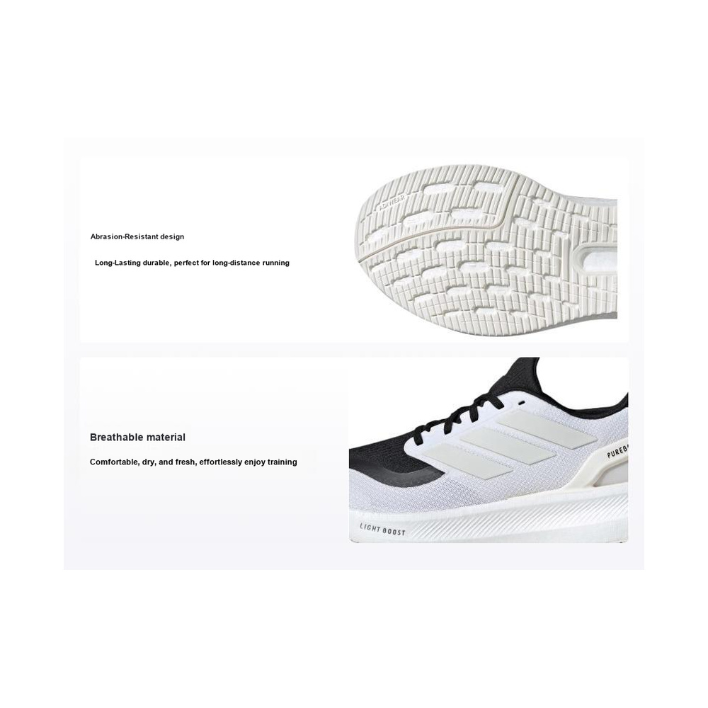 Adidas Pureboost 5 'White Black' Мужские