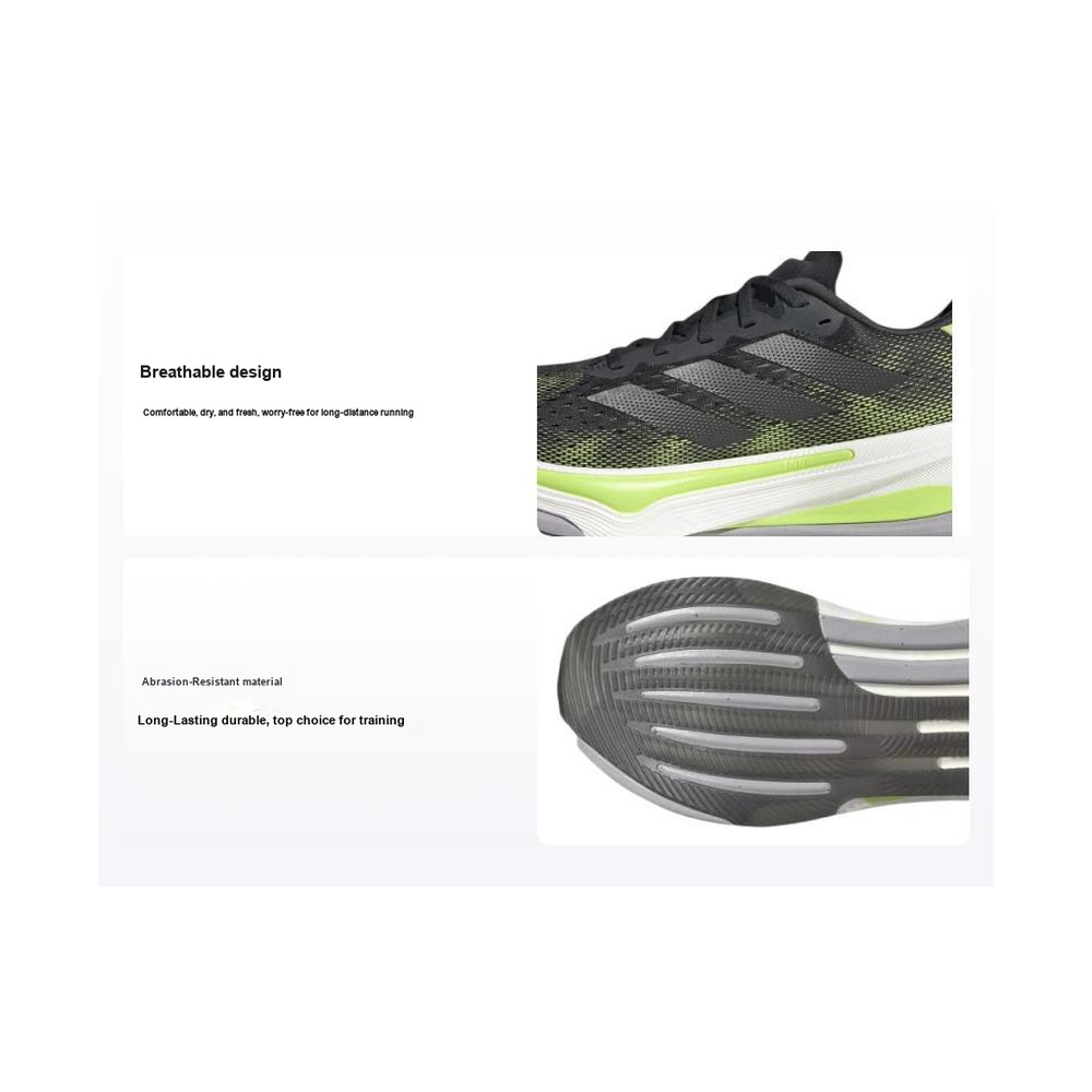 Adidas Supernova Prima 'Carbon Iron Metallic Pulse Lime' Мужские