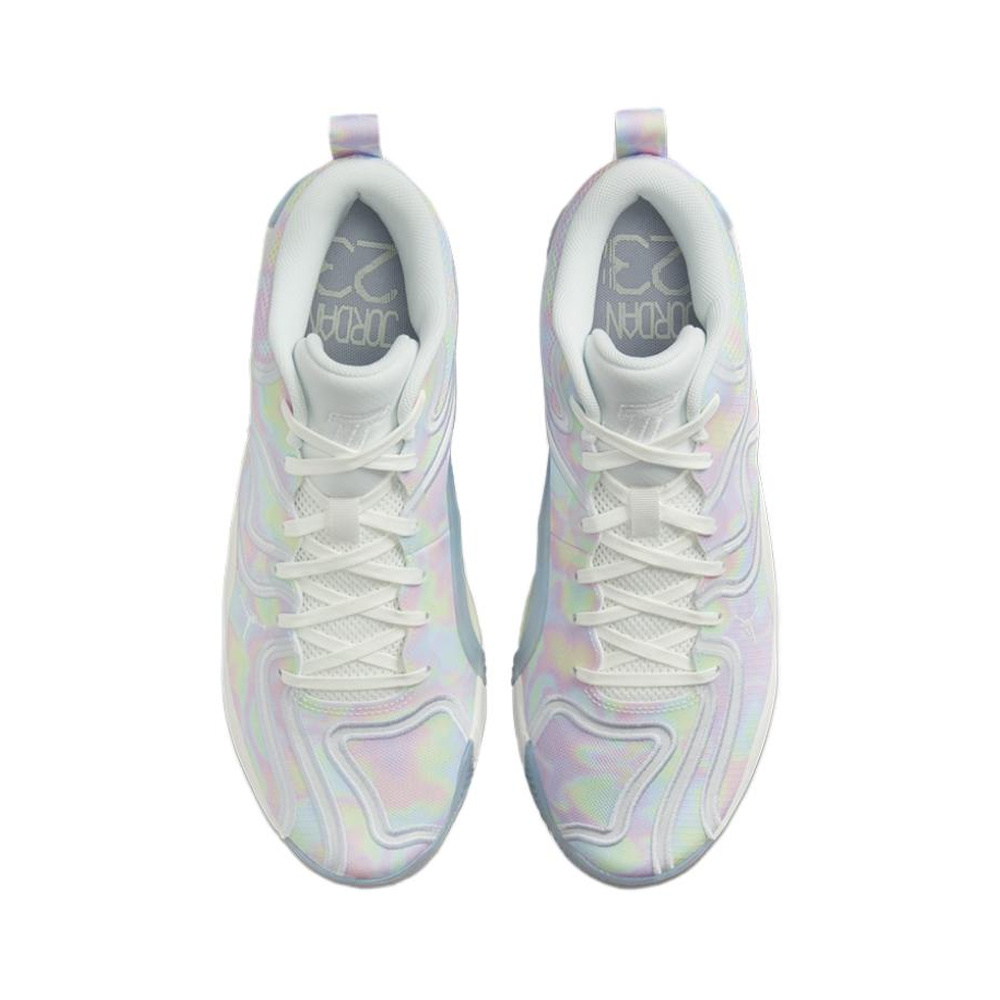 Jordan Tatum 3 'White / Black / Cool Grey / Metallic Cool Grey' Мужские