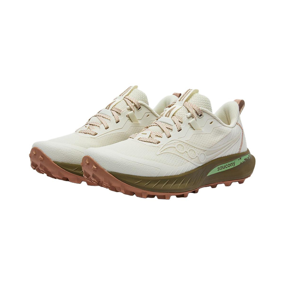 Saucony Peregrine 'Beige Green' Женские
