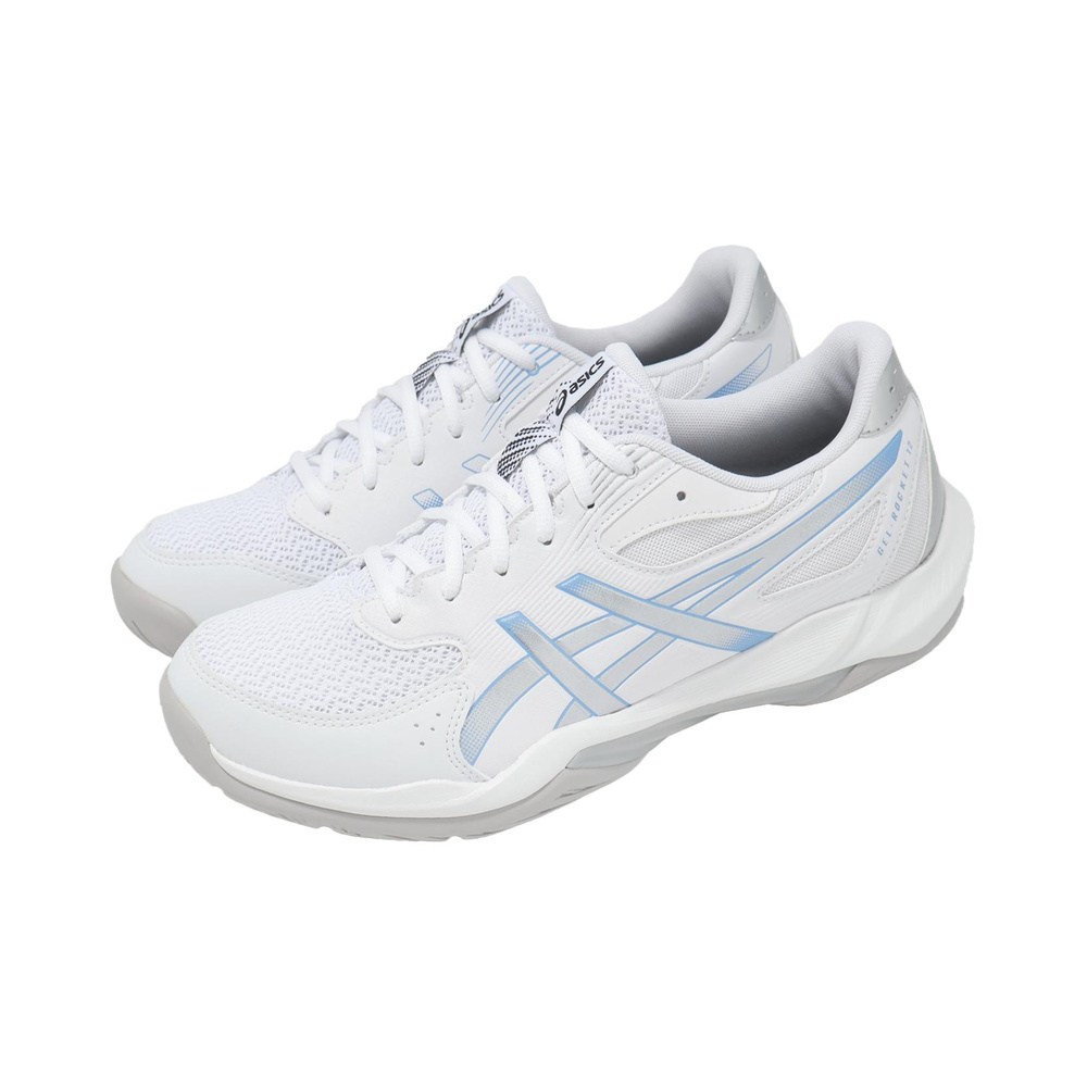 ASICS Gel Rocket 12 'White Metallic Blue' Мужские