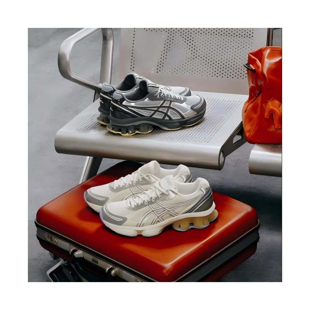 ASICS Gel Kinetic Fluent 'Cream White' Мужские