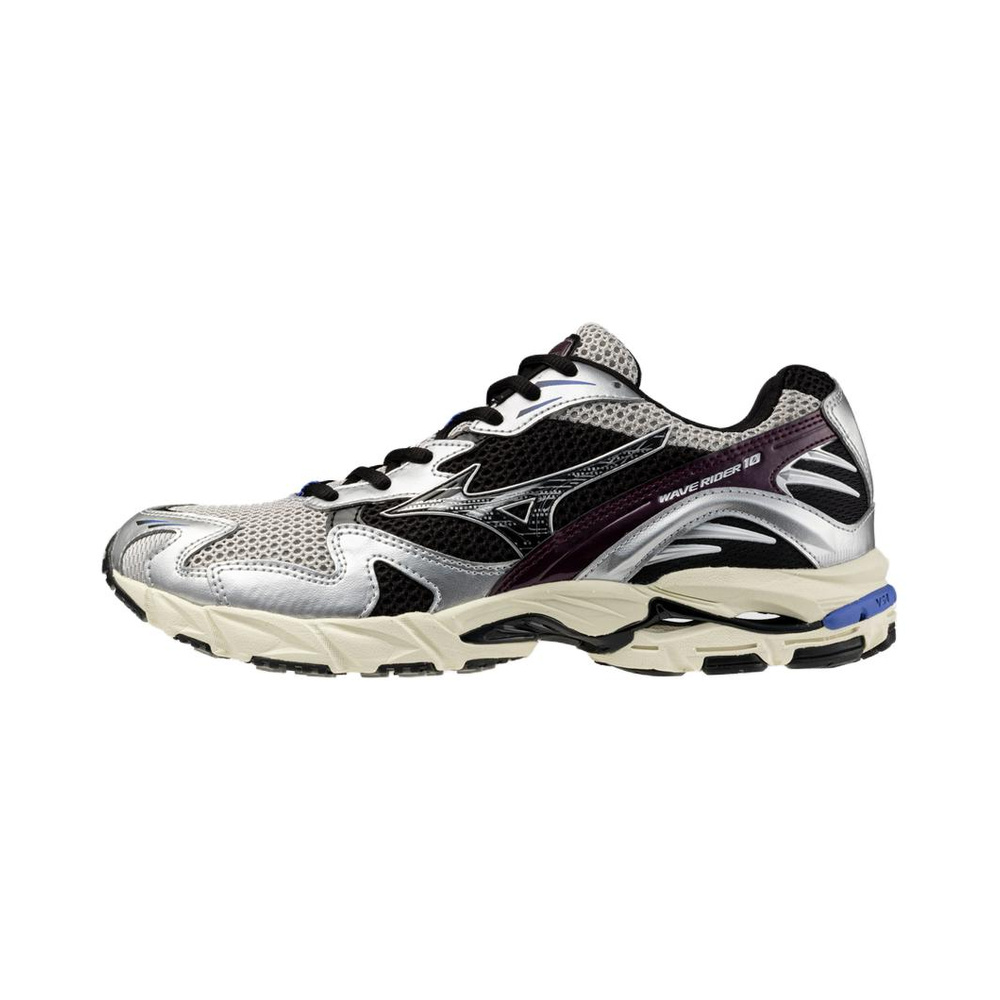 Mizuno Wave Rider 10 'Grey Black' Мужские