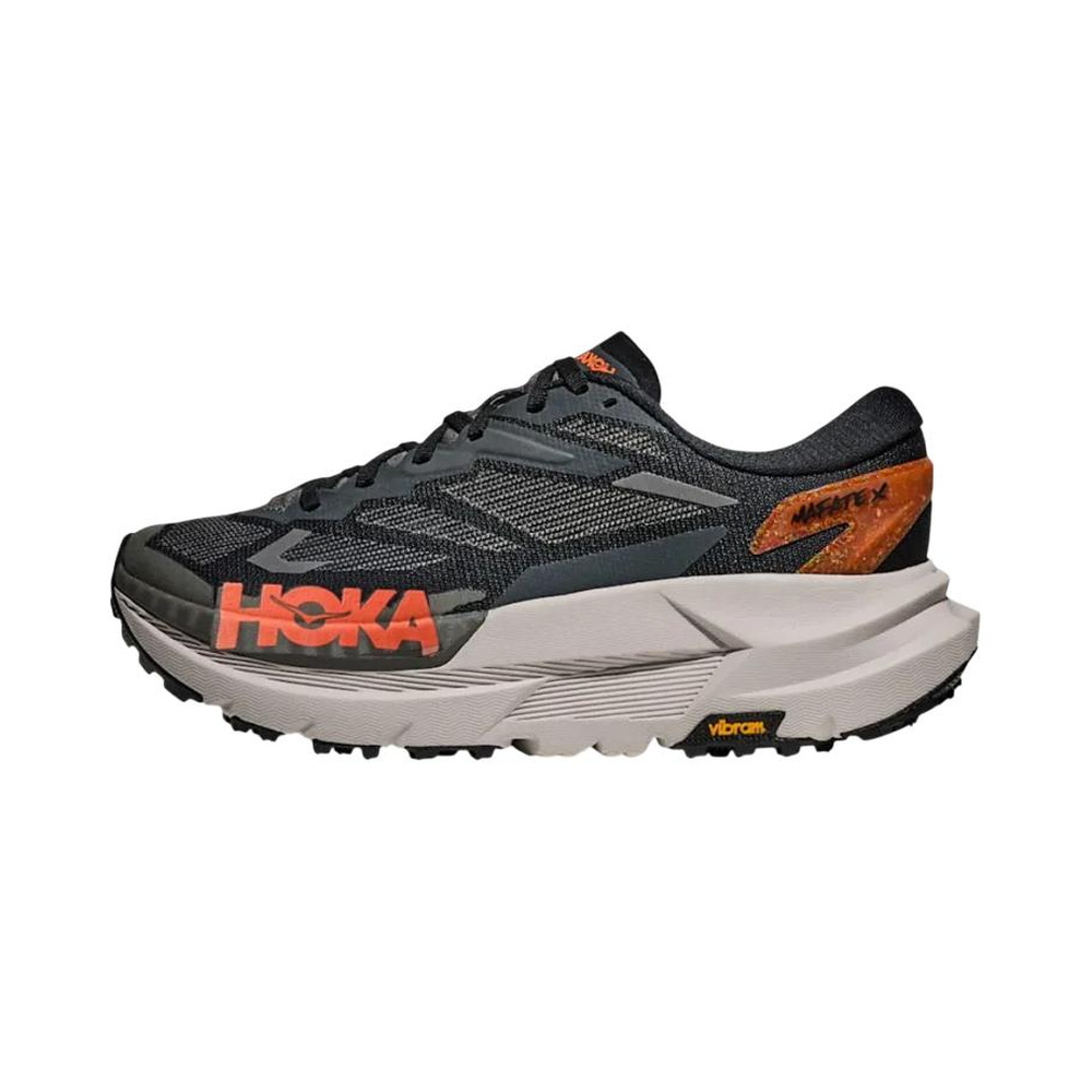 Hoka Mafate X 'Black Grey' Женские